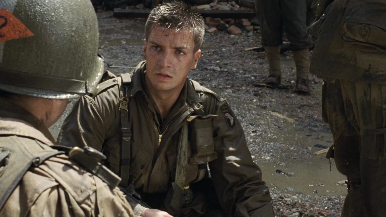 Nathan Fillion in Saving Private Ryan (1998) Nathan Fillion in Saving Private Ryan (1998)