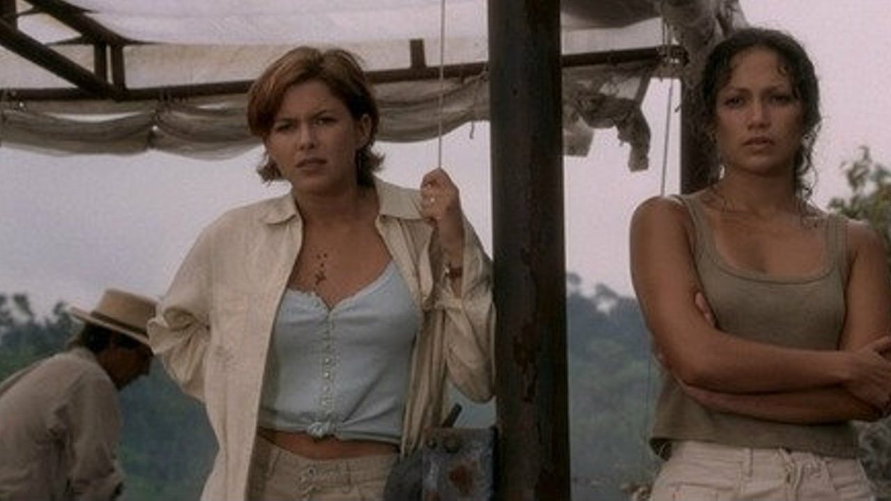Kari Wuhrer (left) and Jennifer Lopez in Anaconda kari-wuhrer-and-jennifer-lopez-in-anaconda