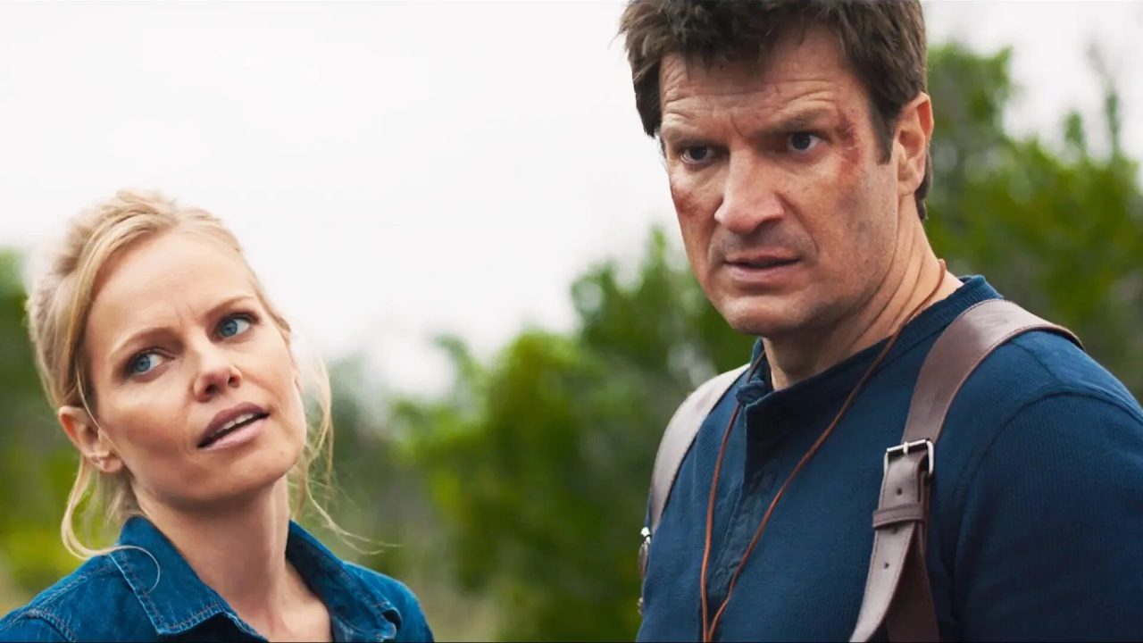 Mircea Monroe and Nathan Fillion in the Uncharted Live Action Fan Film mircea-monroe-and-nathan-fillion-in-uncharted-live-action-fan-film