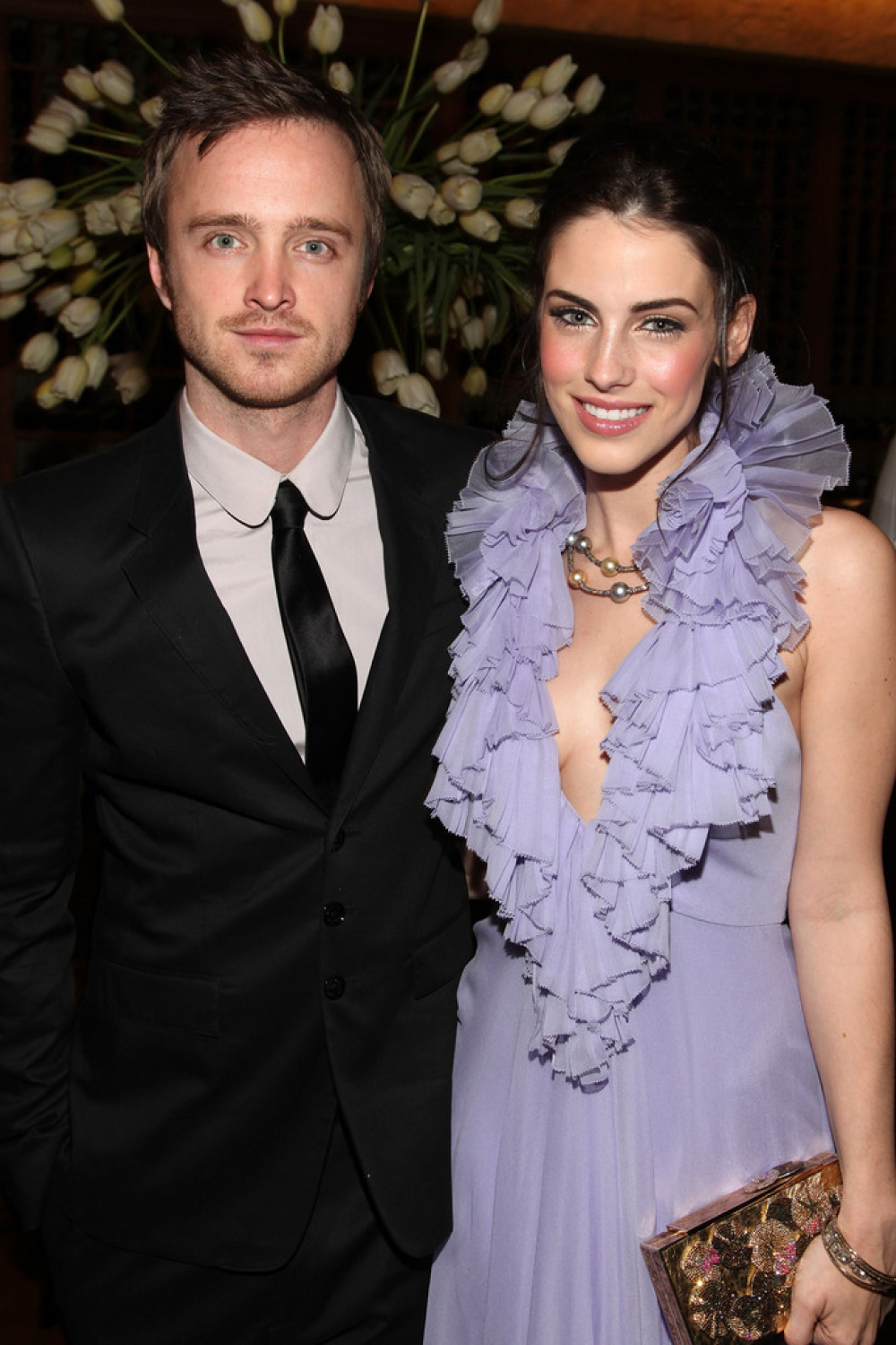 Jessica Lowndes and Aaron Paul jessica-lowndes-and-aaron-paul