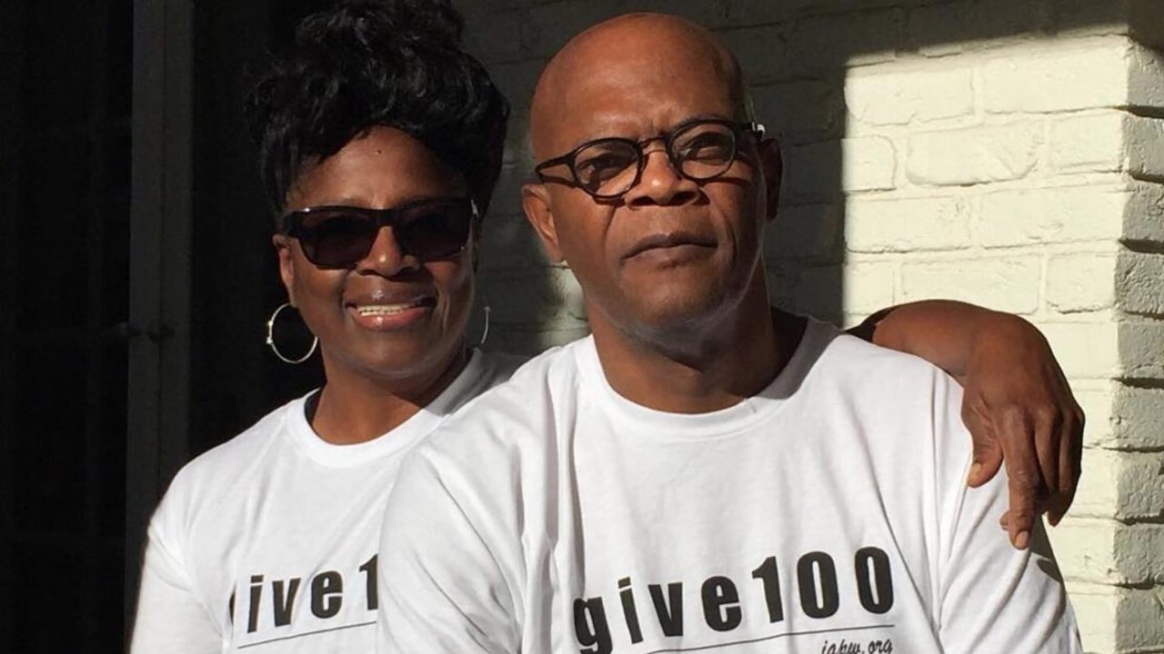 LaTanya Richardson with husband Samuel L. Jackson latanya-richardson-with-husband-samuel-l-jackson