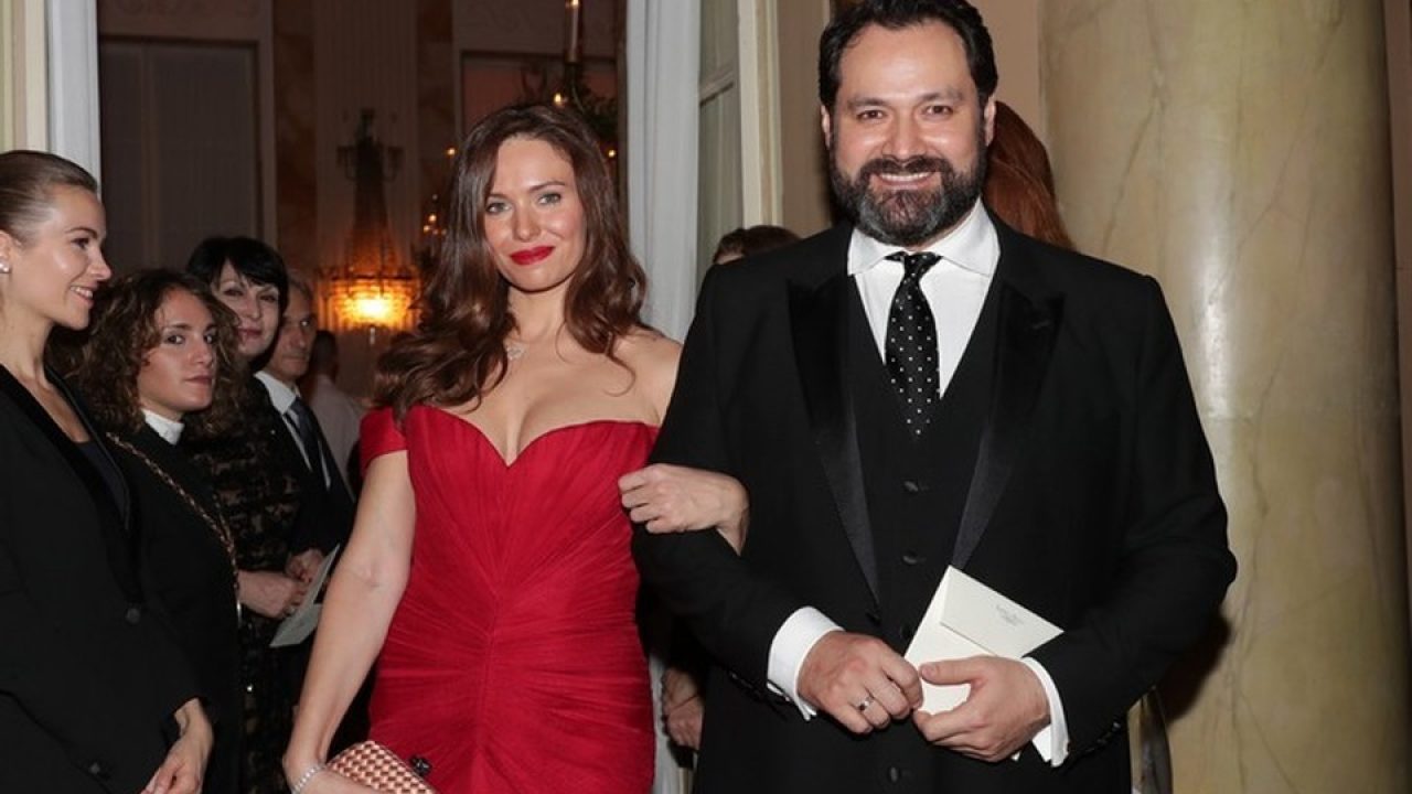 Ильдар Абдразаков с женой Марикой Гвилава Ильдар Абдразаков с женой Марикой Гвилава