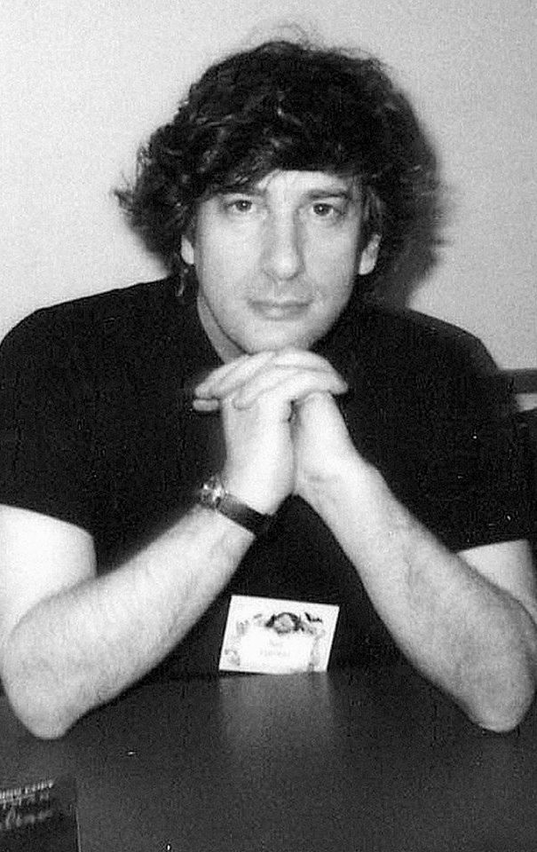 Нил Гейман в молодости Нил Гейман в молодости