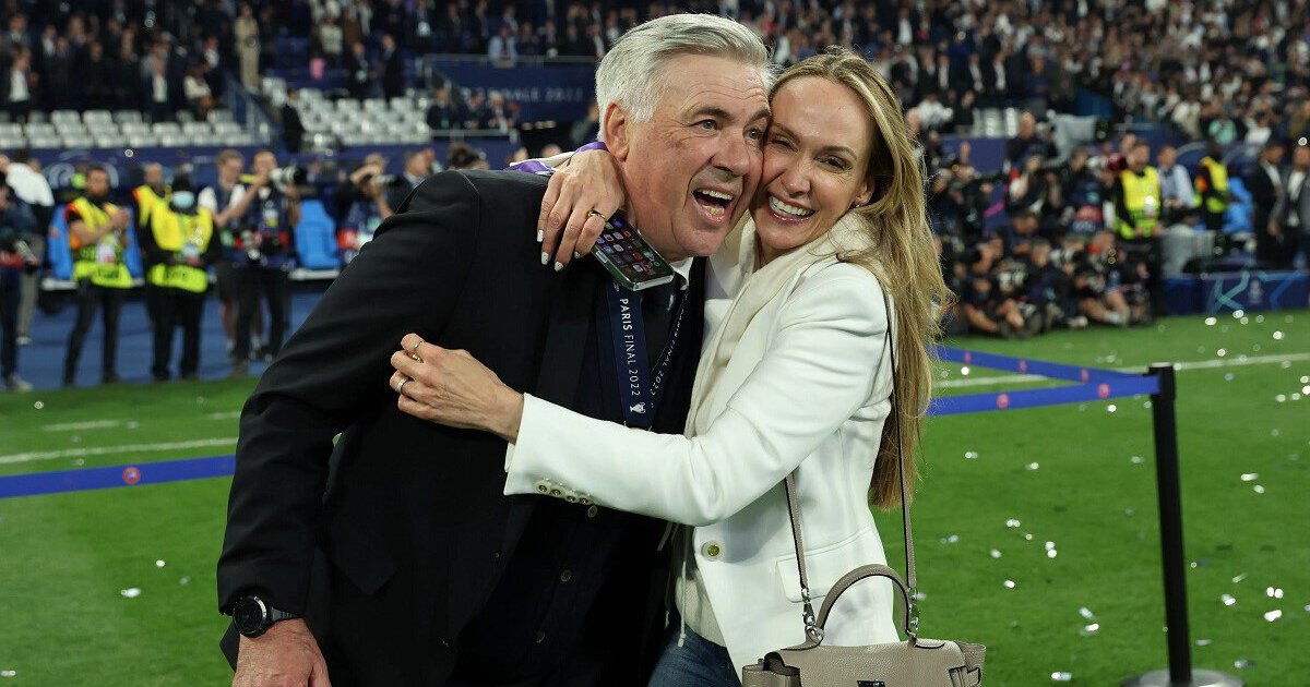 Карло Анчелотти с Марианн Баррена МакКлей Карло Анчелотти с Марианн Баррена МакКлей