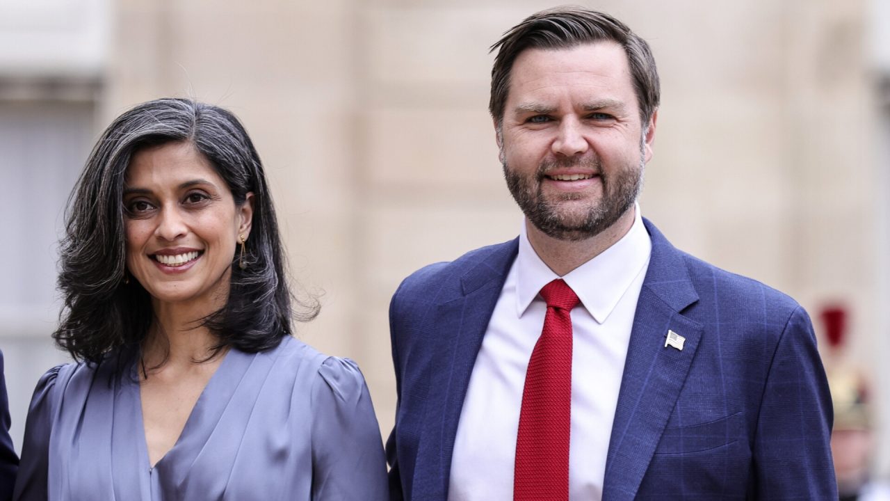 Джей Ди Вэнс и Уша Чилукури Джей Ди Вэнс и Уша Чилукури