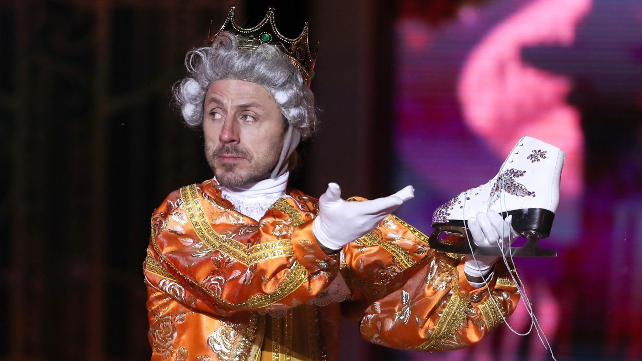 Повилас Ванагас в ледовом шоу «Золушка» Повилас Ванагас в ледовом шоу «Золушка»